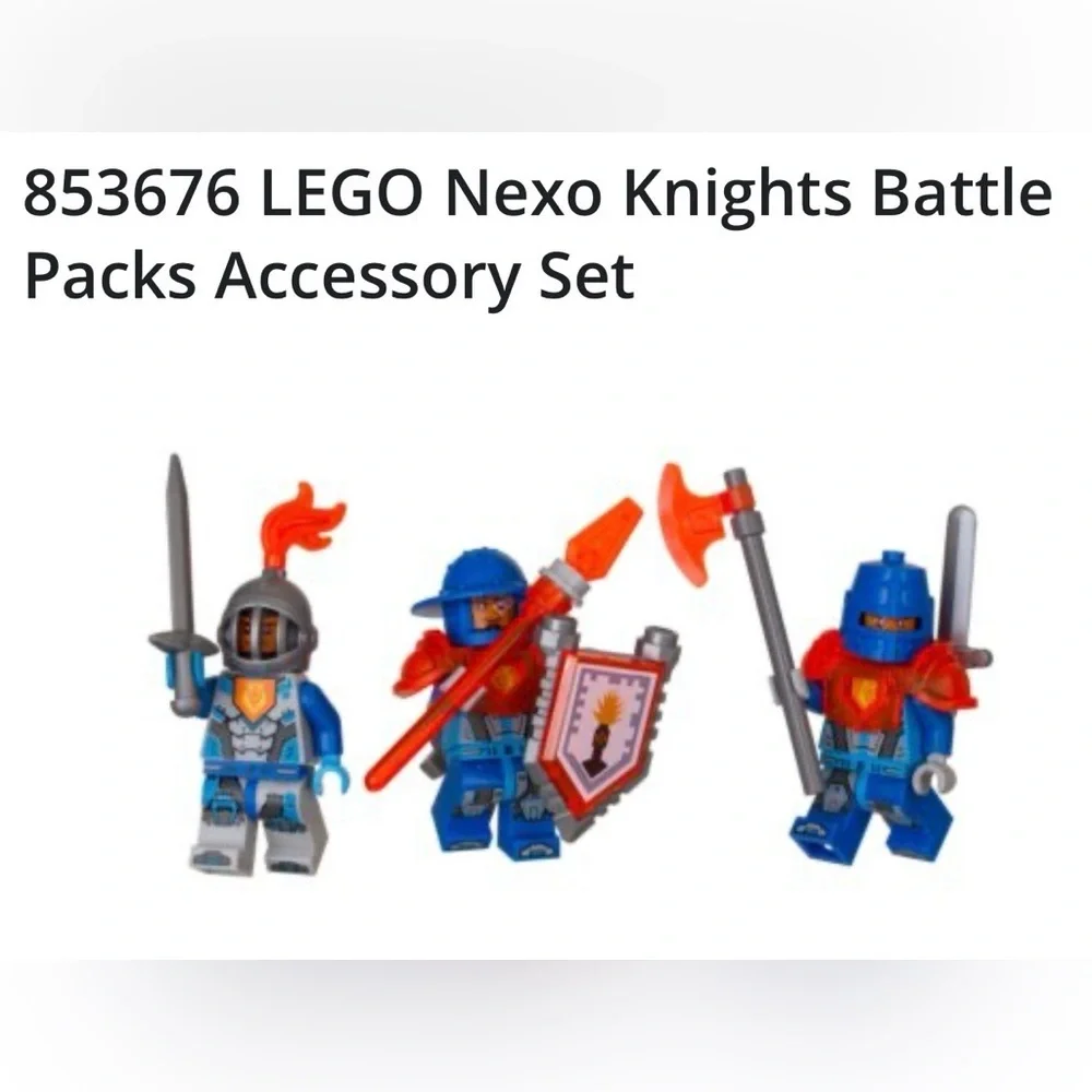 LEGO 853676 Nexo Knights Battle Packs set new in sealed package rare & retired